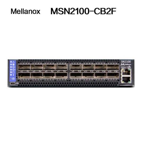 L'Ethernet de MSN2100-CB2F Mellanox commute la demi largeur 10/25GbE et 100GbE