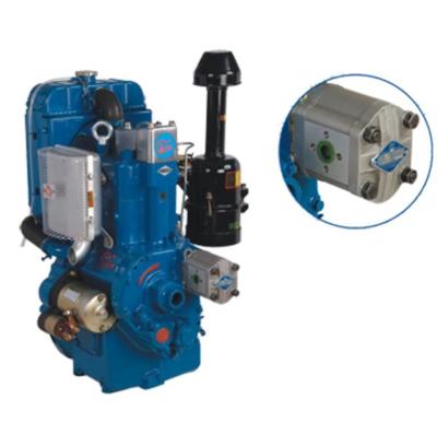 CKD Farm Tractor Parts Diesel Engine DLK1100 Gear Drive 14.5HP Blue Color
