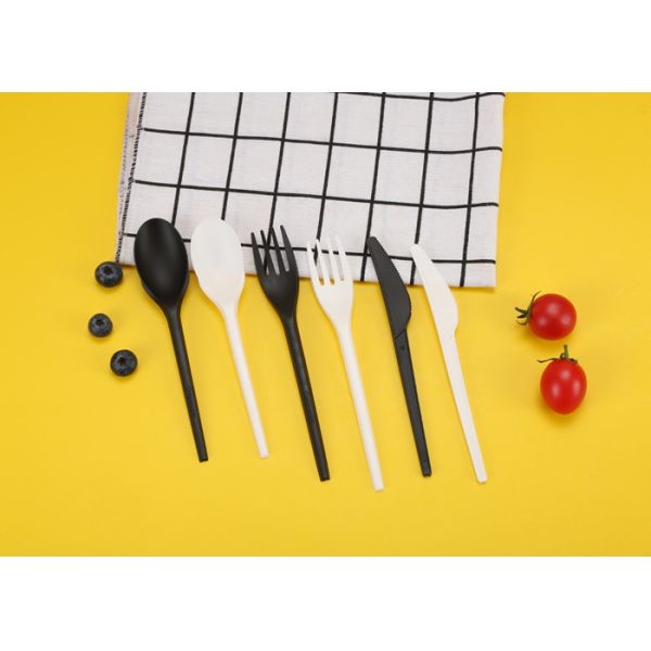 DIN Certco BPA Free Disposable Compostable CPLA Cutlery