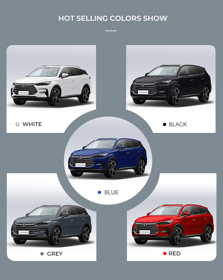 Wheelbase 2820mm Tang DMI BYD Luxury Electric Hybrid Car