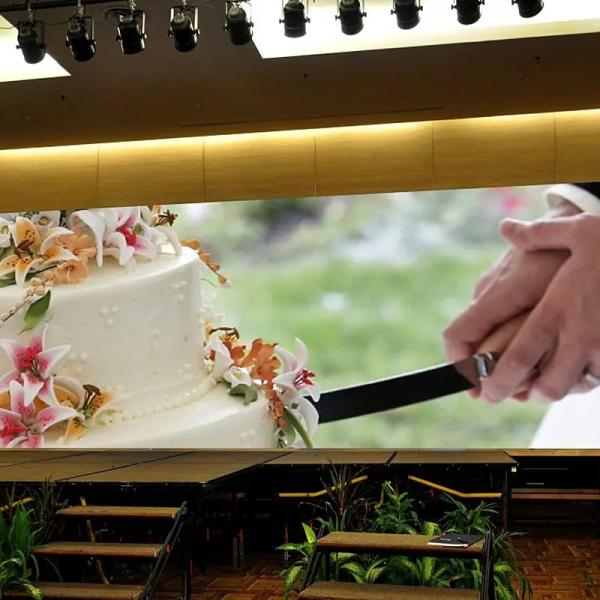 REISS High Quality Assurance Indoor Full Color LED Display Screen 2K 4K 8K Models P1.2 P1.8 P2.5 P3 P4 P5