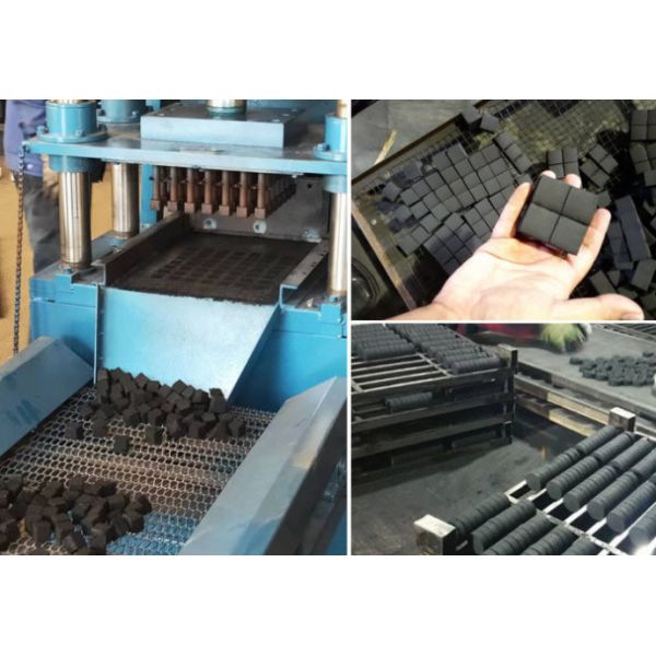 Máquina de fabricación de briquetas de carbón personalizado Máquina mecánica / hidráulica de prensado de tabletas Shisha