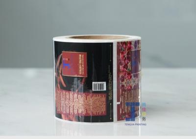 Offset Printing Security Seal Stickers Rectangle / Square Shaped