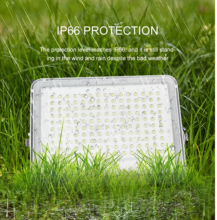 aterproof outdoor ip66 die cast aluminum smd 60w 100w 150w led solar flood lamp