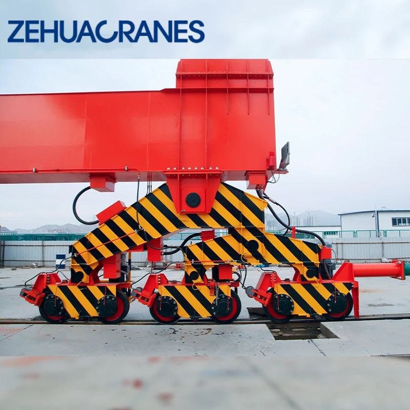 Heavy Duty RMG Rail Mounted Gantry Crane 30T / 40T / 50T / 60T  Intelligent Automated Container Handling Gantry Crane