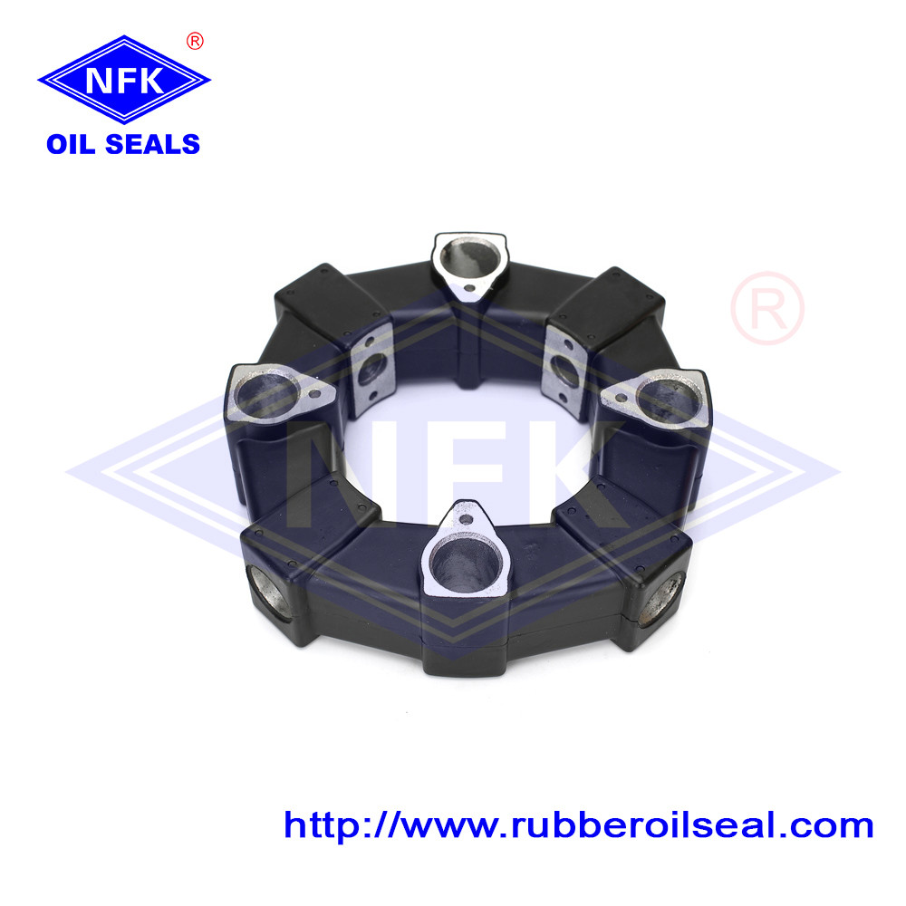 Hexagonal Flexible Coupling Element / 50A Hexagonal Flexible Coupling Bushing‑NBR For Construction & Heavy‑Duty Machinery