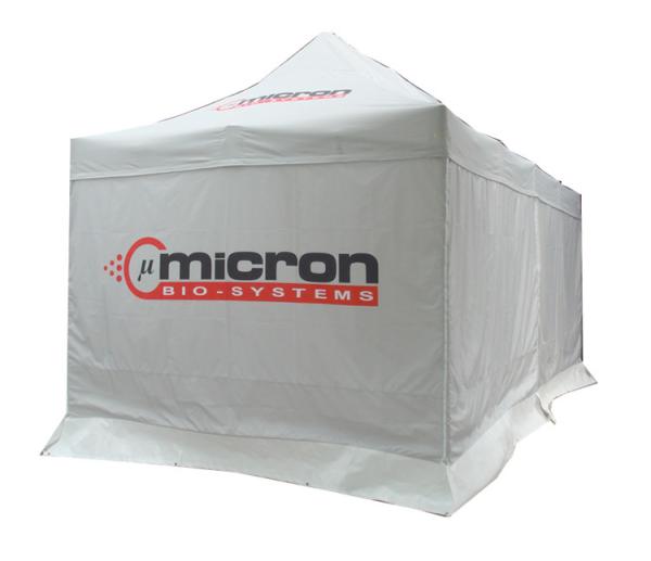 3X6 Folding Outdoor Exhibition Tents , White Color Trade Show Pop Up Tents