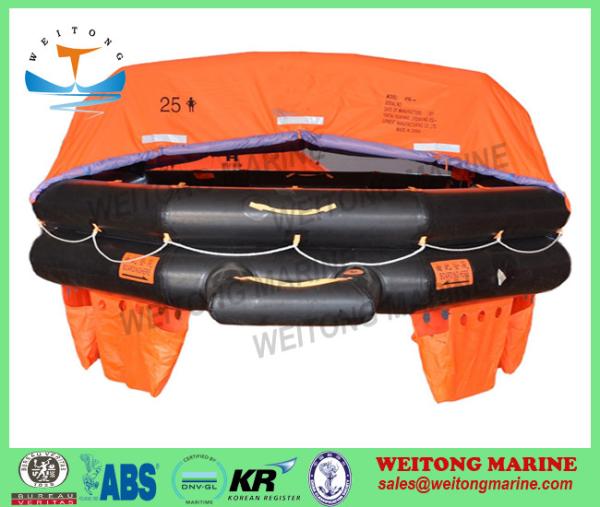 Lifesaving Rafts Solas Approved Inflatable Throw Overboard A Type Life Raft with EC CCS Certificate