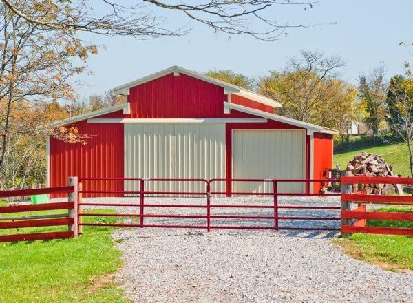 Prefabricated Steel Structure Horse Barn - Durable Metal Horse Stables