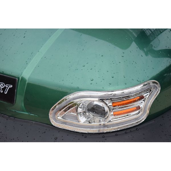 Гольфа автомобиля клуба 2 пассажиров цвет 2900*1200*1700мм электрического дефектный зеленый