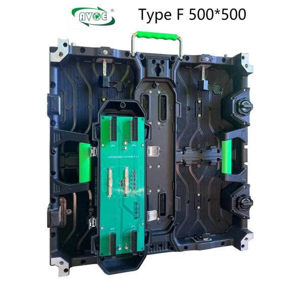 IP65 P3.91 Stage Rental LED Display Panel Multiple Curve Cabinet