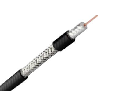 CATV RG6 18 AWG CCS Dual Shielded Coaxial Cable Swept to 3.0 GHz  for Antennas