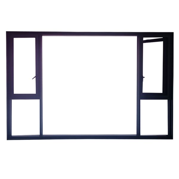 Exterior Modern Aluminum Windows Soundproof Secure Efficient Design
