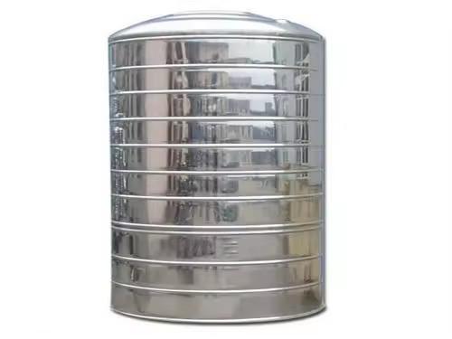 304 316 10000 litros Tanque de água cilíndrico inoxidável Tanque de água portátil de armazenamento SS