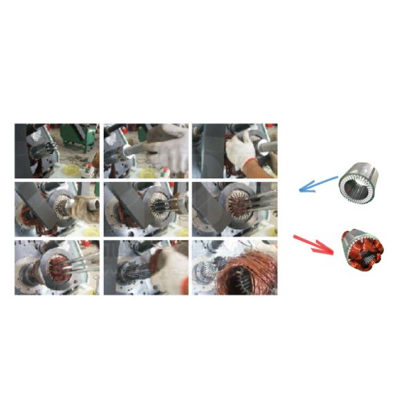 380V/50HZ Stator Winding Inserting Machine , Coil Insertion Machine