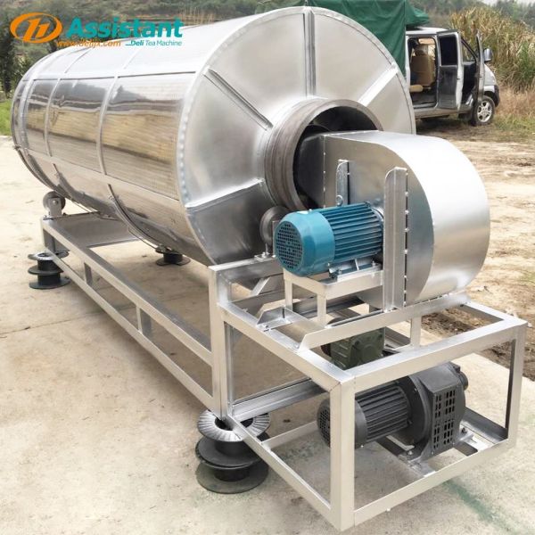 Tea Shaker DL-6CZQ-110B Automatic Heating Oolong Tea Shaking Drum Stainless Steel Machine