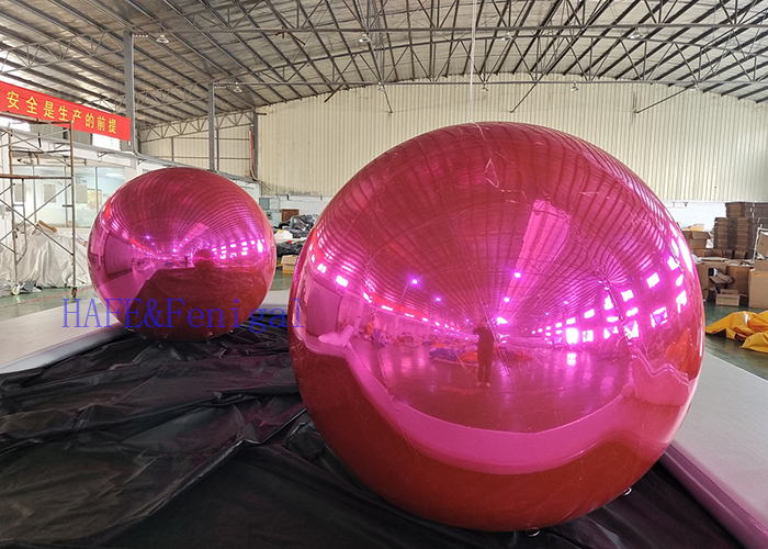 Украшение 4m события воздушного шара зеркала PVC моды привлекательное раздувное 5m 700w