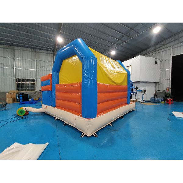 Устойчивый к пробоям Детский скачкообразный замок со слайд-собаками Мультфильм