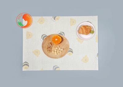 Anti Stain Waterproof Disposable Paper Table Mats Disposable Adhesive Placemats