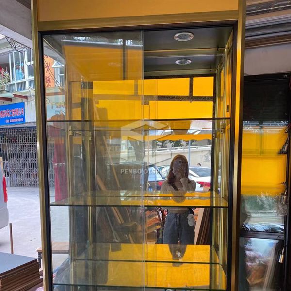 Алюминиевый OEM шкафа шоу витрины 1000*400mm рамки стеклянный
