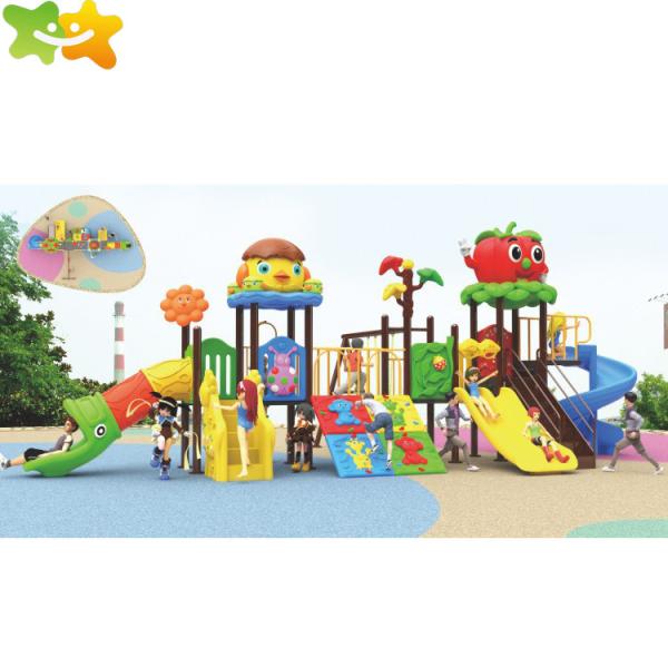 European Standard Plastic Playground Slide For Child 3-14 Years Old