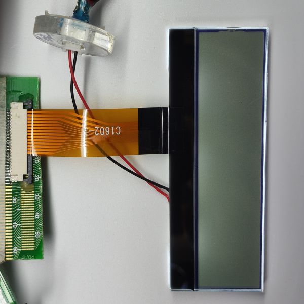 FSTN Positive COG LCD Module 5.0V Character CTP Backlight