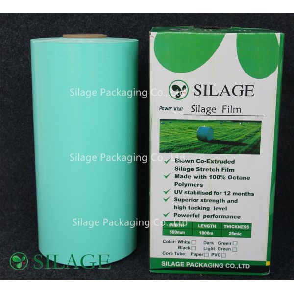 Quality 500mm Green Color Silage Film for New Zealand