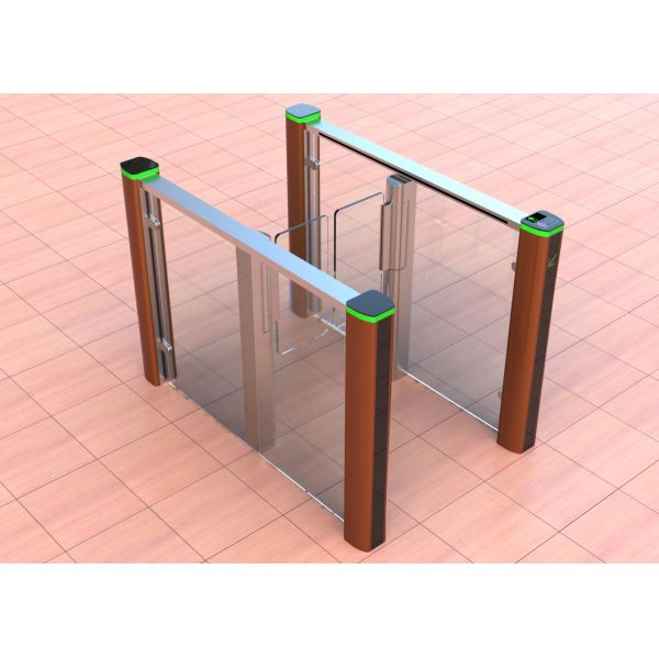 Fast Speed Stainless Steel Swing Turnstile Gate with 5 Million Times Service Life for Access Control