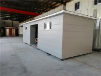 PVC portatif de 0.8mm parquetant la Chambre modulaire préfabriquée de toilettes