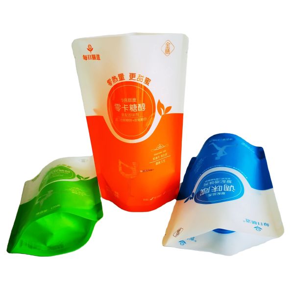 Digital Printing With Logo Customized  Low Qty Custom Mylar Bags for Food Storage Packaging Plastic  Stand up Zipper Pouch