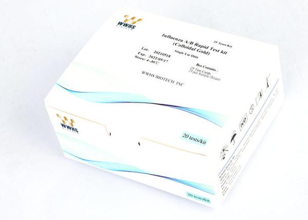 FluB Real Time PCR Kits One Step Assay FIA Rapid Quantitative Test Kit 20T Package