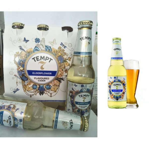 Danmark УГОВАРИВАЕТ бутылке 330ml Recyclable прозрачного стекла выпивая