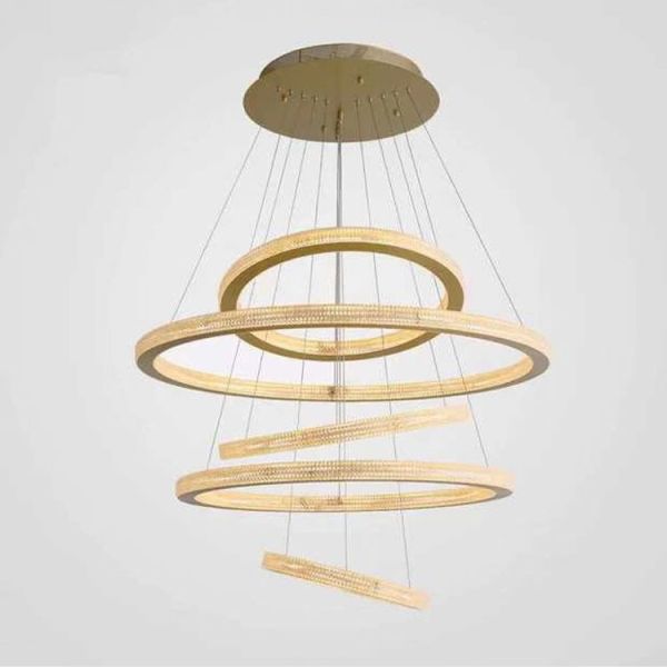 Спальня 100V 1000mm 40W почистила алюминиевый современный свет щеткой кольца