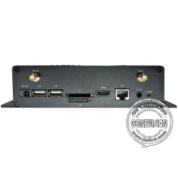 Коробка медиа-проигрывателя экрана касания HD андроида 6,0 цифров