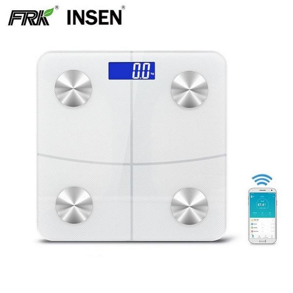 6mm Tempered Glass Platform Bathroom Scales Smart Bluetooth Body Analyser Scale