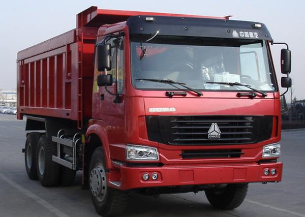 Sinotruk Howo tipper / dump mining Truck 336hp HYVA Hdraulic lifting system