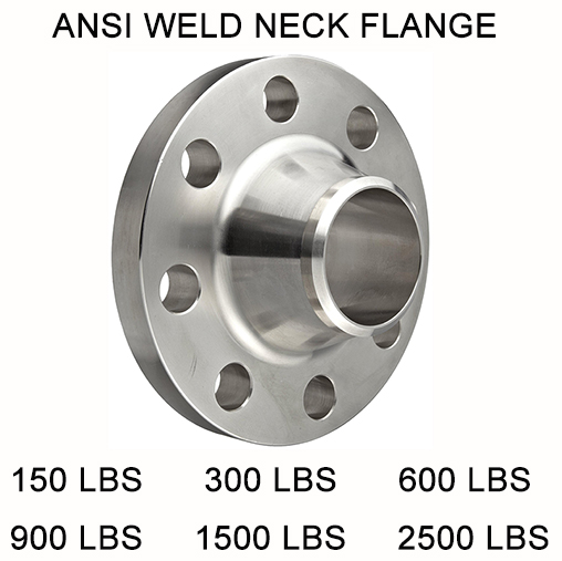 Forged steel flange  ANSI B16.5 WELDING NECK FLANGE