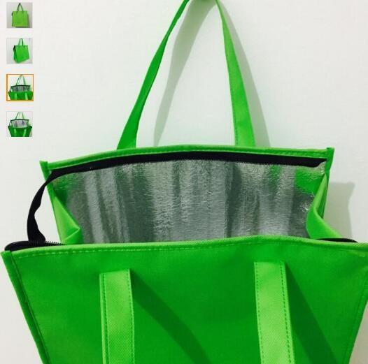 Commercial Quality Thick Insulation Food Delivery Bag,OEM Logo Thick Insulation Cooler Tote Food Delivery Bag bagease