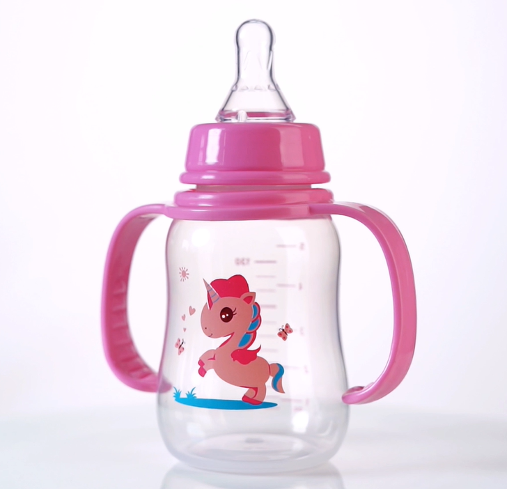двойник Handel PP 5oz 130ml образовывает дугу бутылка Newborn младенца питаясь