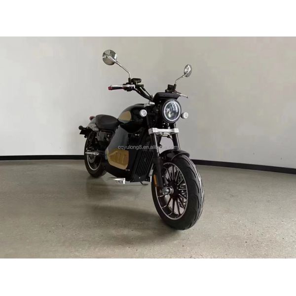 Electric Motorcycle Delivery with Disc Brake and LCD Display 5000W Replaceable Battery