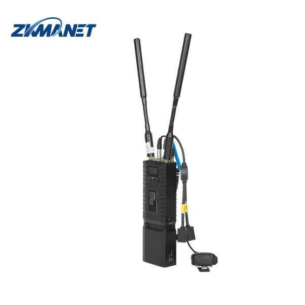 Rugged IP66 20-30km Video Data Voice Transmission Handheld Manpack MESH  Radio
