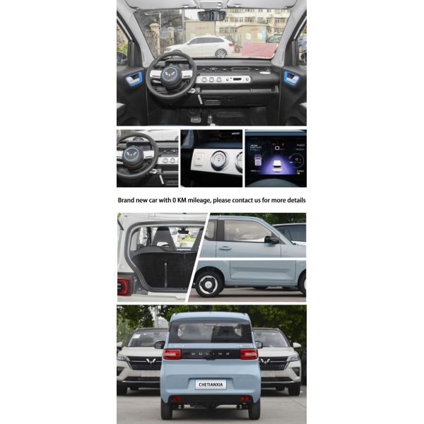 Стильный чистый Mini EV Cars Wuling Hongguang безопасность 4-местный автомобиль