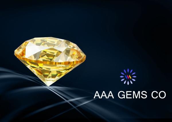 Rynthetic Yellow Moissanite Round , Flower , Star G or H In Color