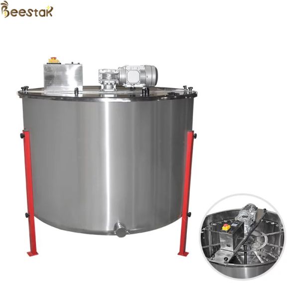 Apicultura centrífuga automática Honey Extractor de acero inoxidable eléctrico de la máquina de la extracción de la miel de la abeja de 48 capítulos