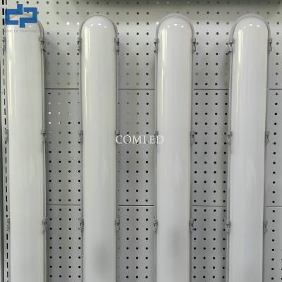 4FT 36W LED Compact Batten Fixture With Microwave Sensor Dimming Function For industrial Lighting
