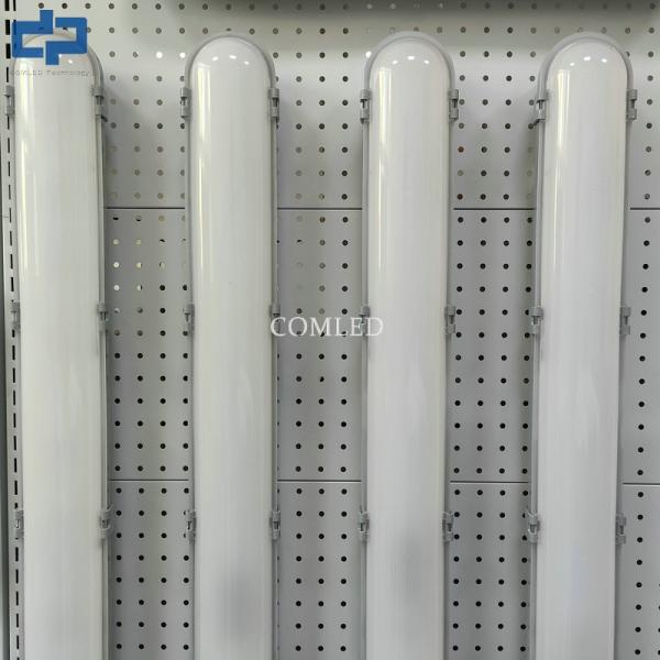 4FT 36W LED Compact Batten Fixture With Microwave Sensor Dimming Function For industrial Lighting