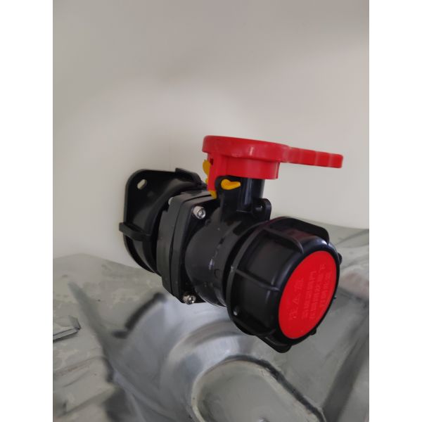 Chemical IBC Water Tank Tote Safety CT Coupling Tank Adapter Ball Valve