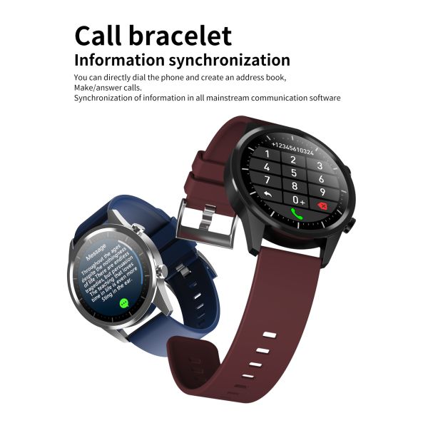 Metal Body 5.0 Bluetooth Calling Smartwatch HS6620D Sport Smart Band Ip67