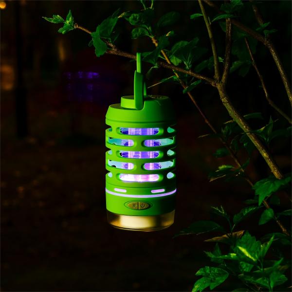 Multi-functional Camping Light Bug Zapper Flying Insect Catcher UV Flash Light Torch Anti Mosquito Lamp for 20-50 Square Meters