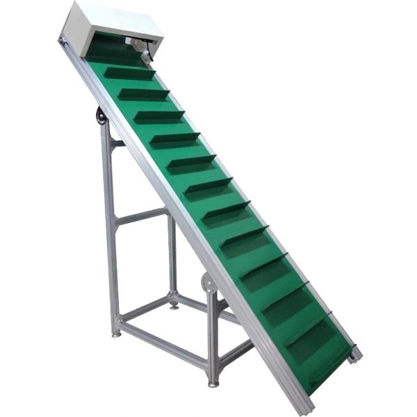 PU / PVC Flat Top Chain Conveyor Belt for Plastic Bags Machine